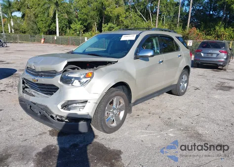2016 Chevrolet Equinox Ltz z USA, uszkodzony, nr VIN 2GNALDEK0G1141976